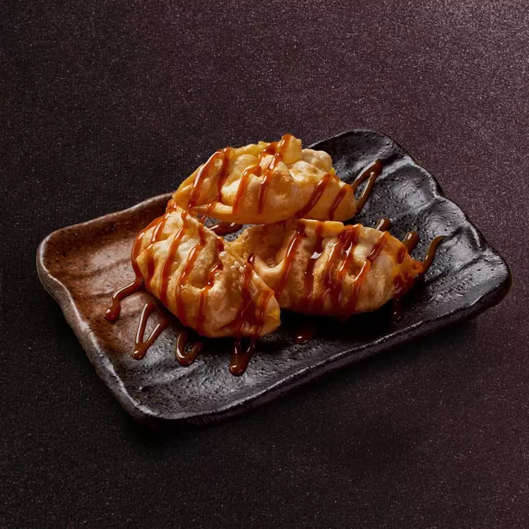 Gyoza pomme & dulce de leche